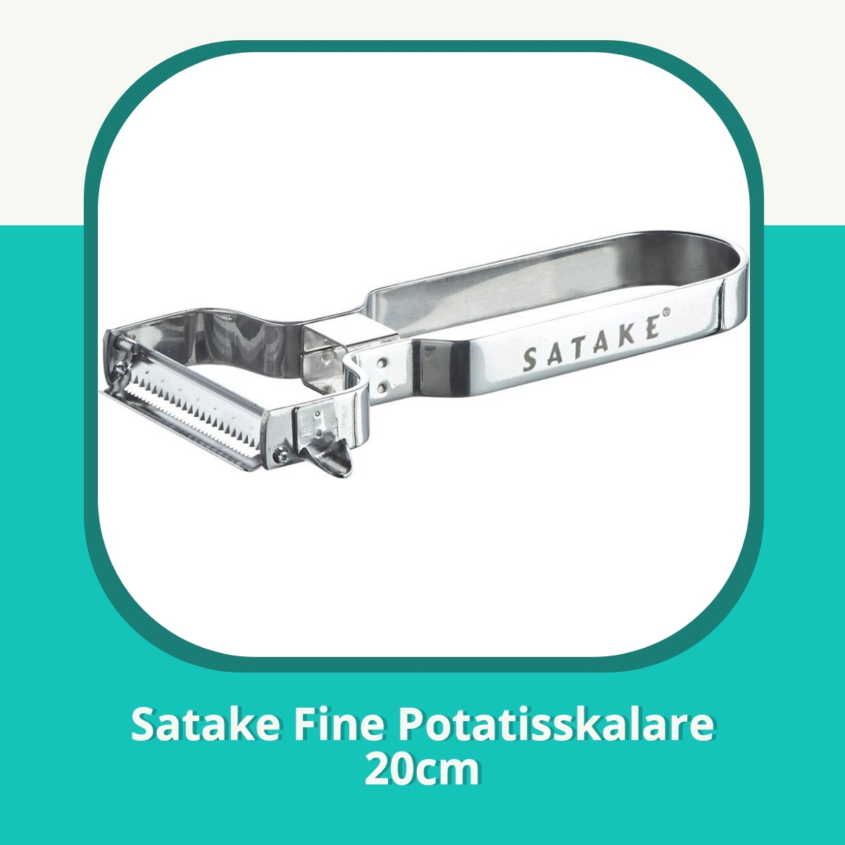 Recension af Satake Fine Potatisskalare 20cm