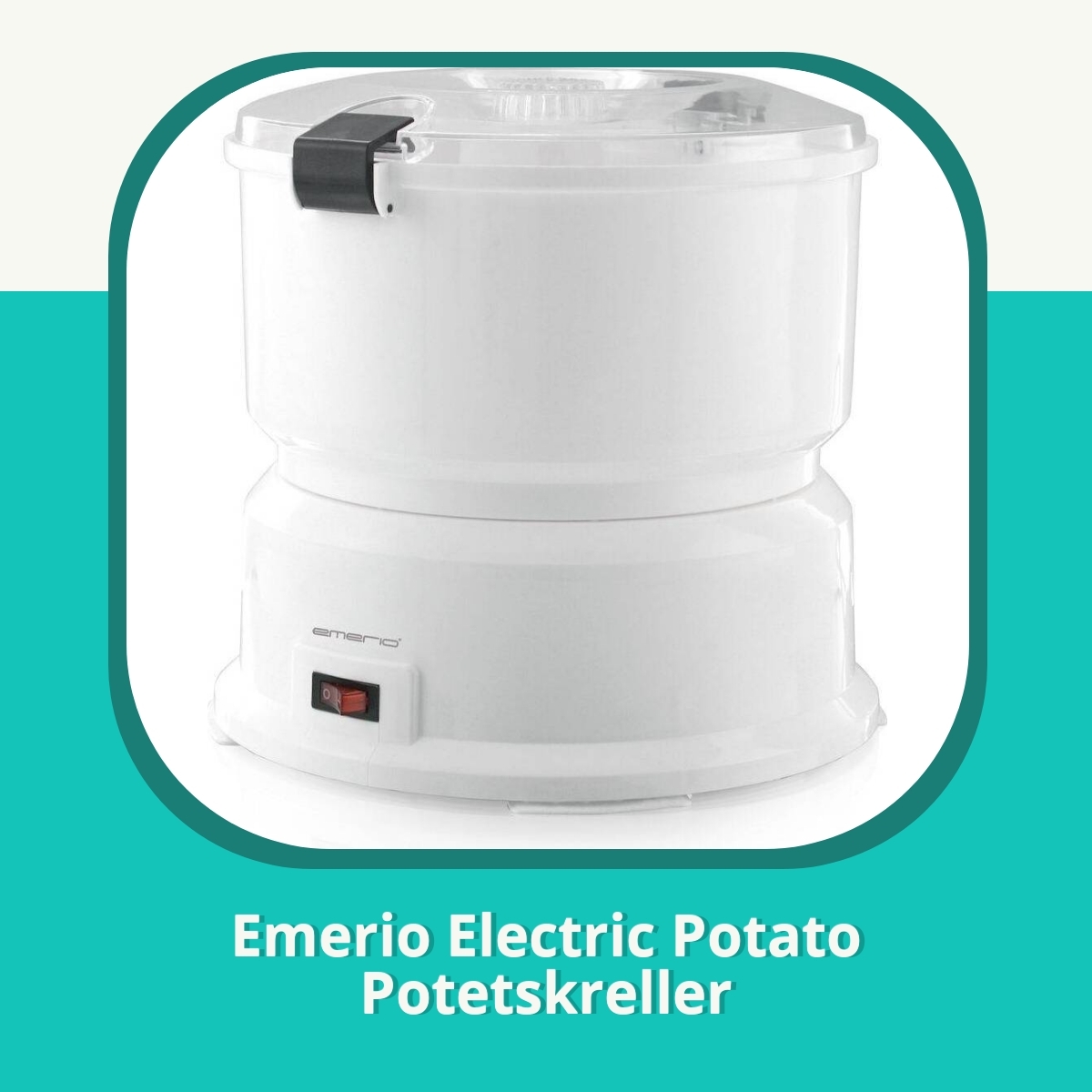 Anmeldelse af Emerio Electric Potato Potetskreller
