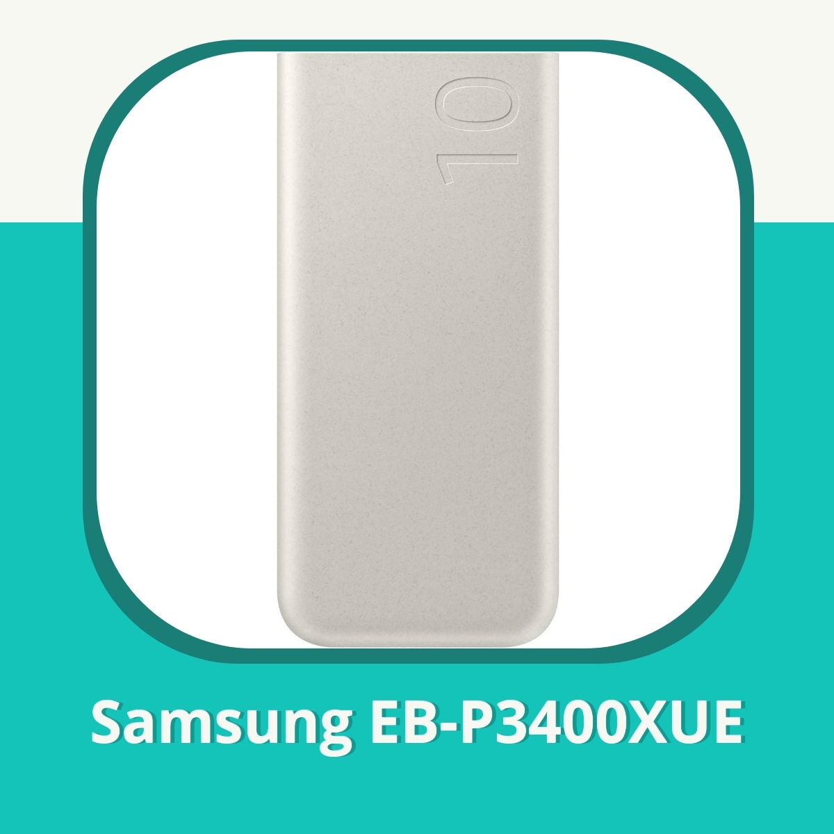 Anmeldelse af Samsung EB-P3400XUE