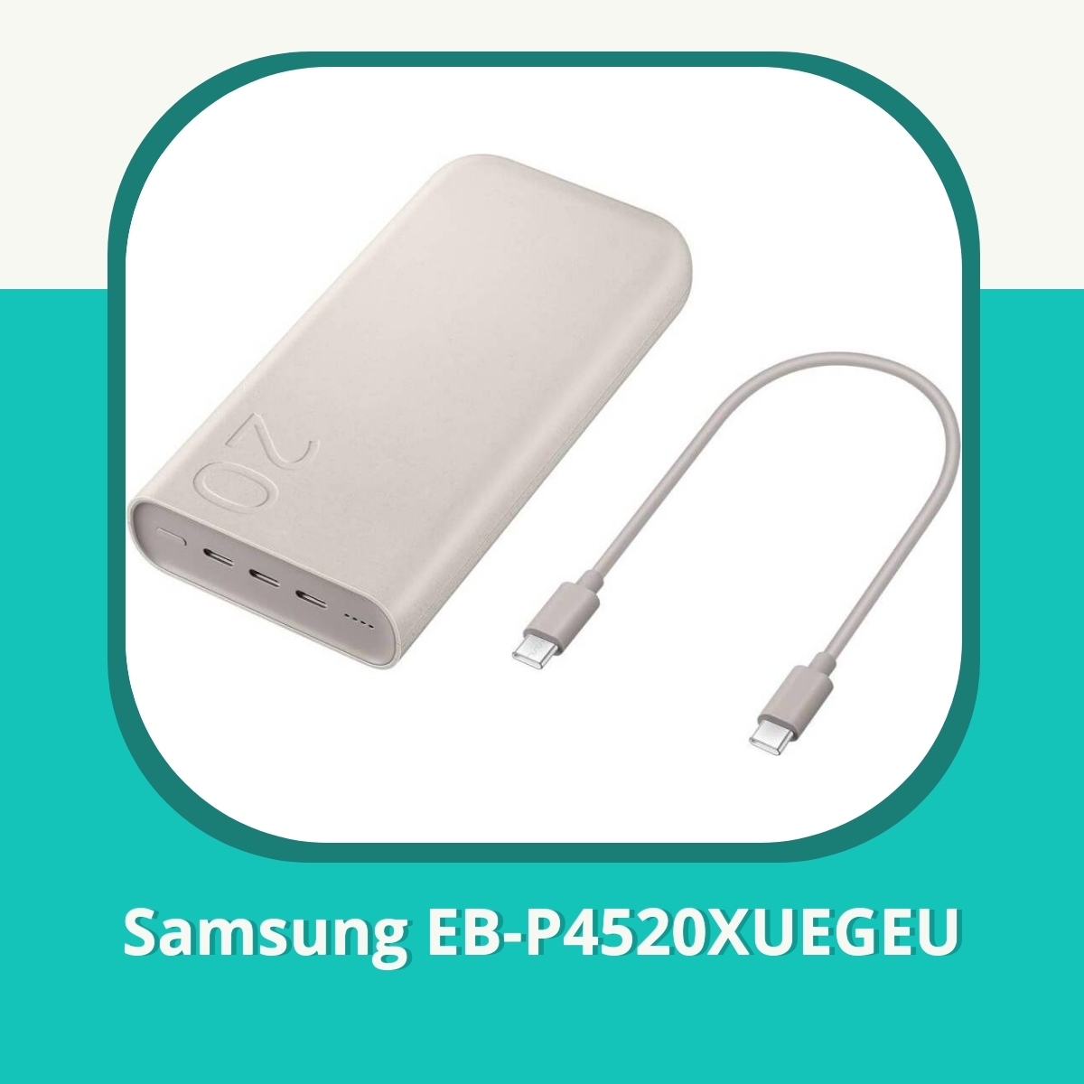 Anmeldelse af Samsung EB-P4520XUEGEU