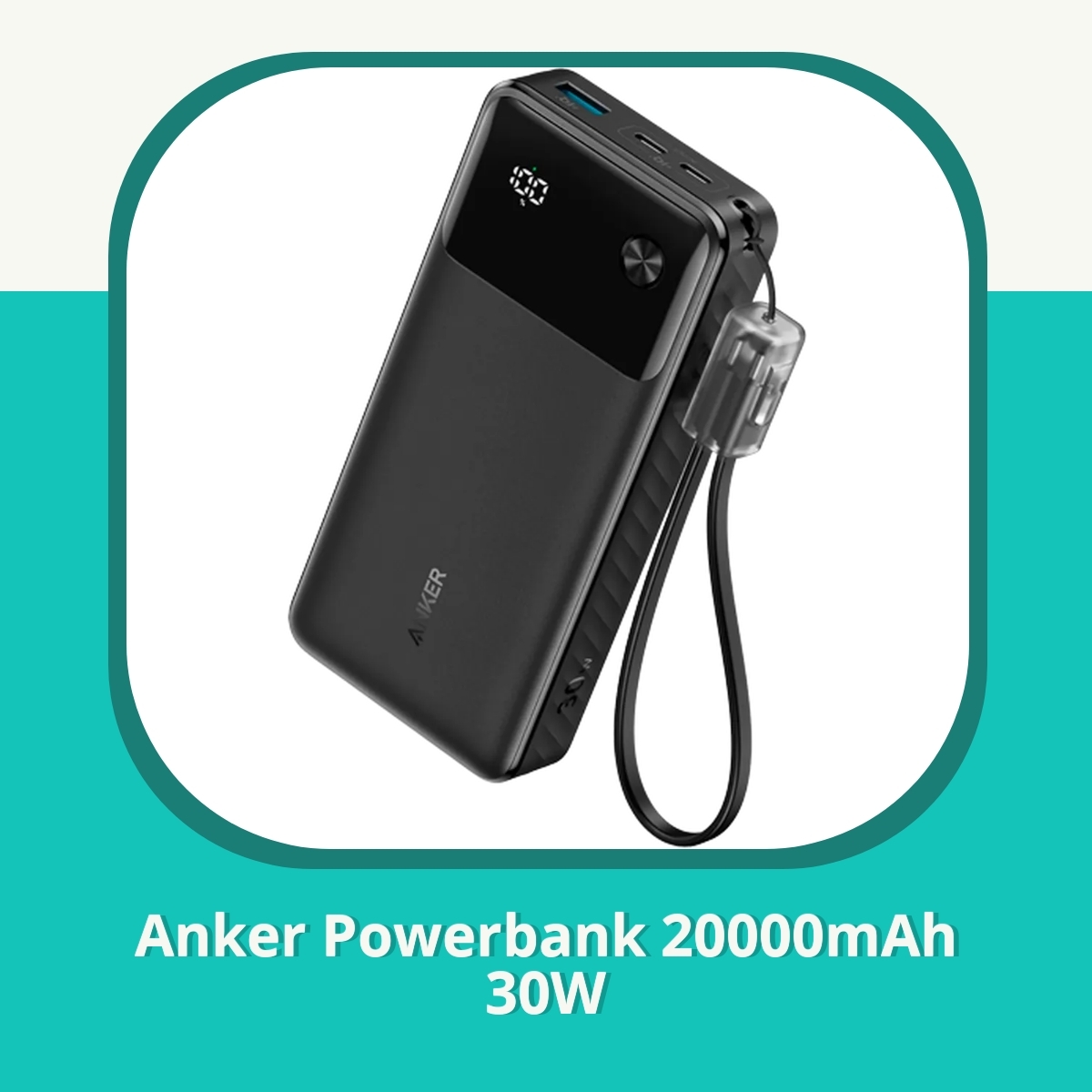 Anmeldelse af Anker Powerbank 20000mAh 30W