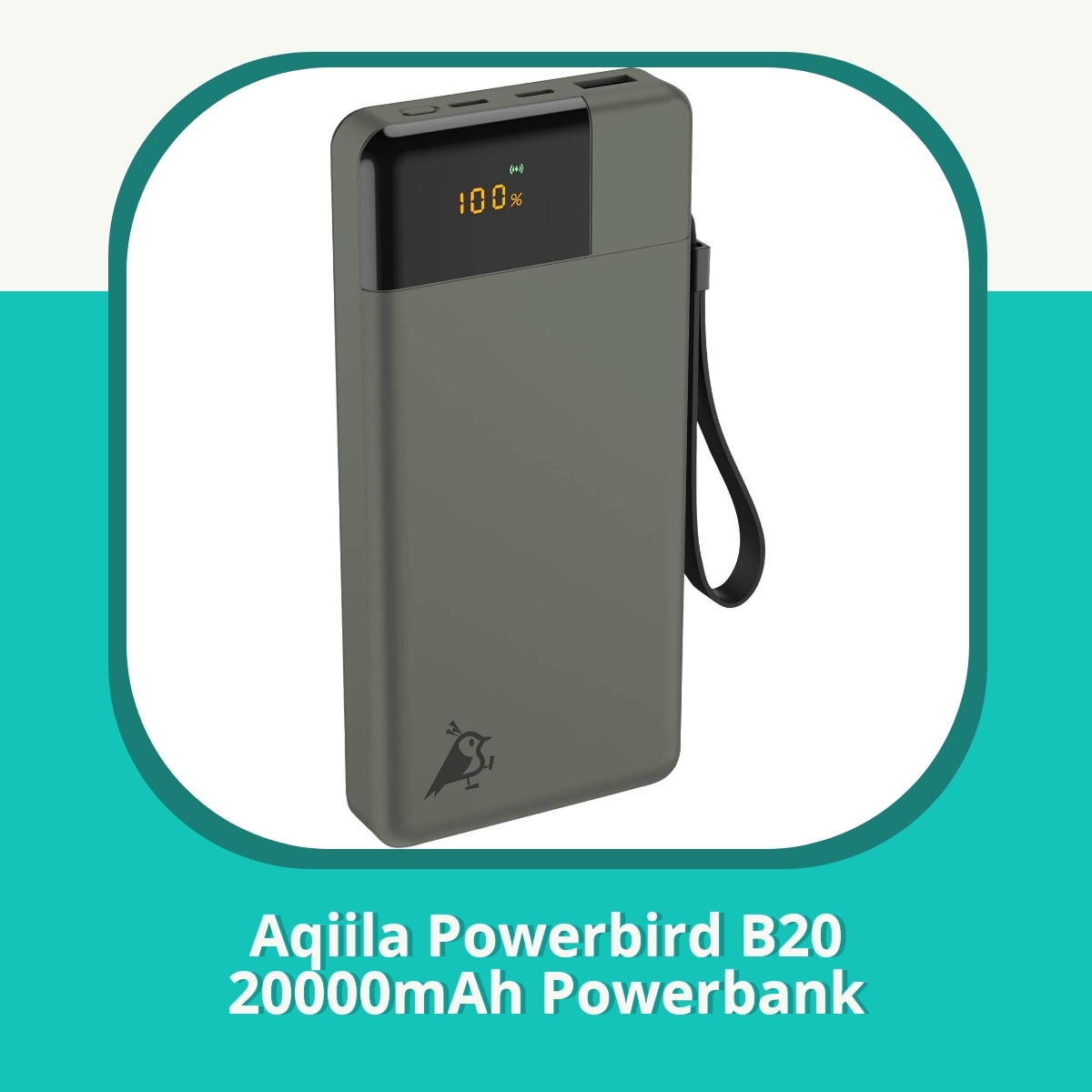Recension Aqiila Powerbird B20 20000mAh Powerbank