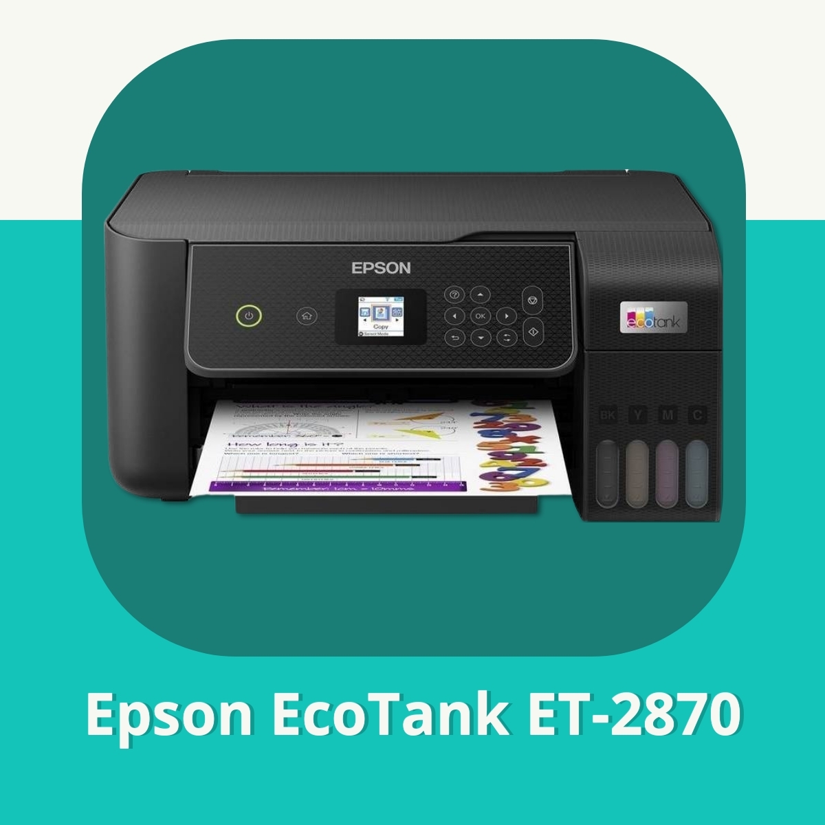 Anmeldelse af Epson EcoTank ET-2870