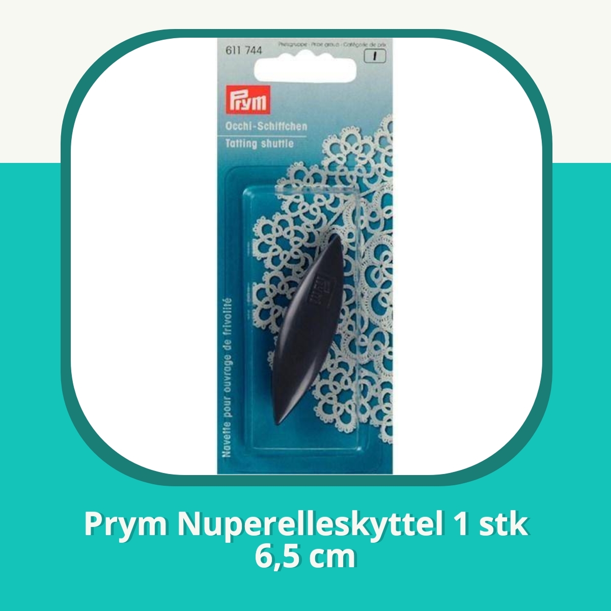 Anmeldelse Prym Nuperelleskyttel 1 stk 6,5 cm