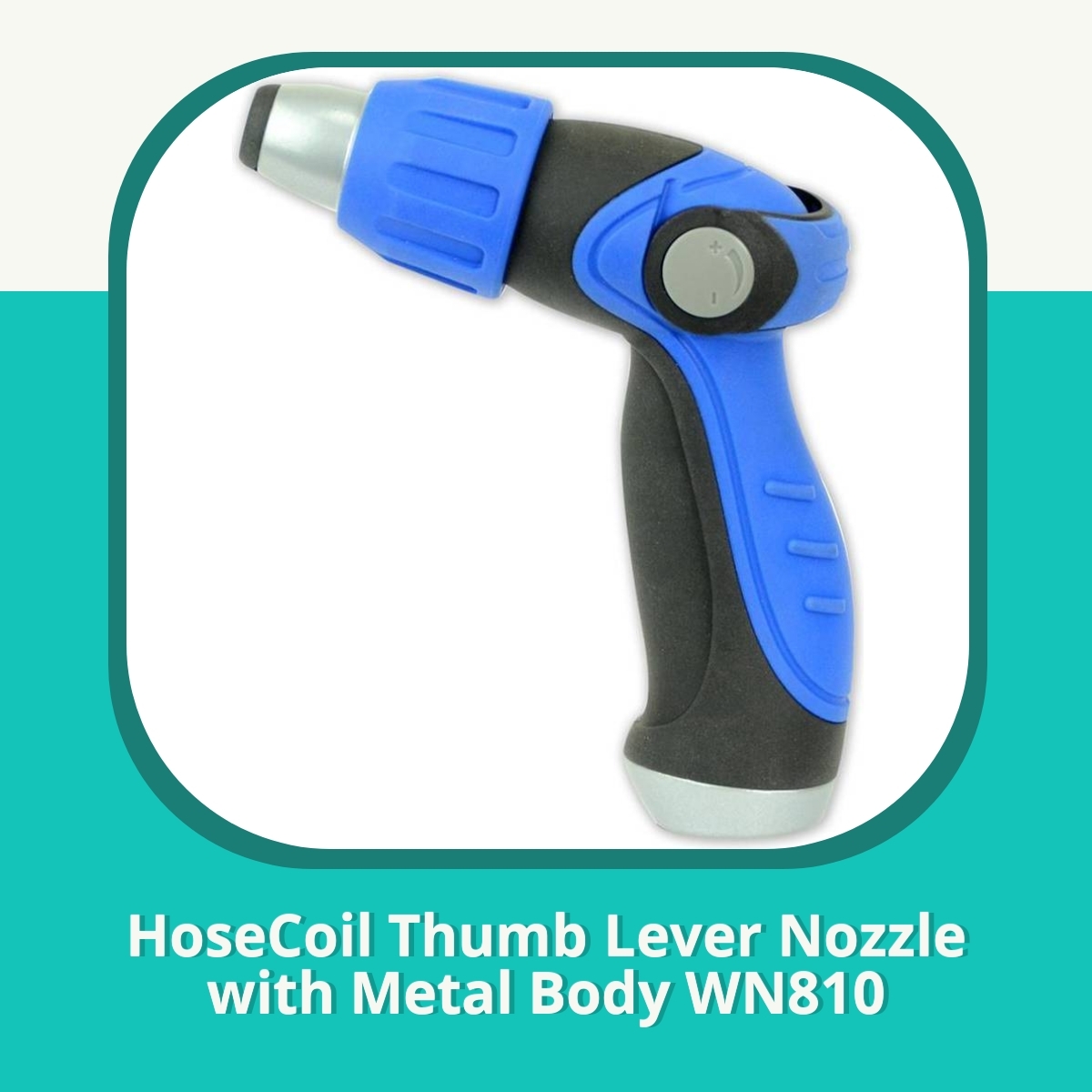 Anmeldelse af HoseCoil Thumb Lever Nozzle with Metal Body WN810
