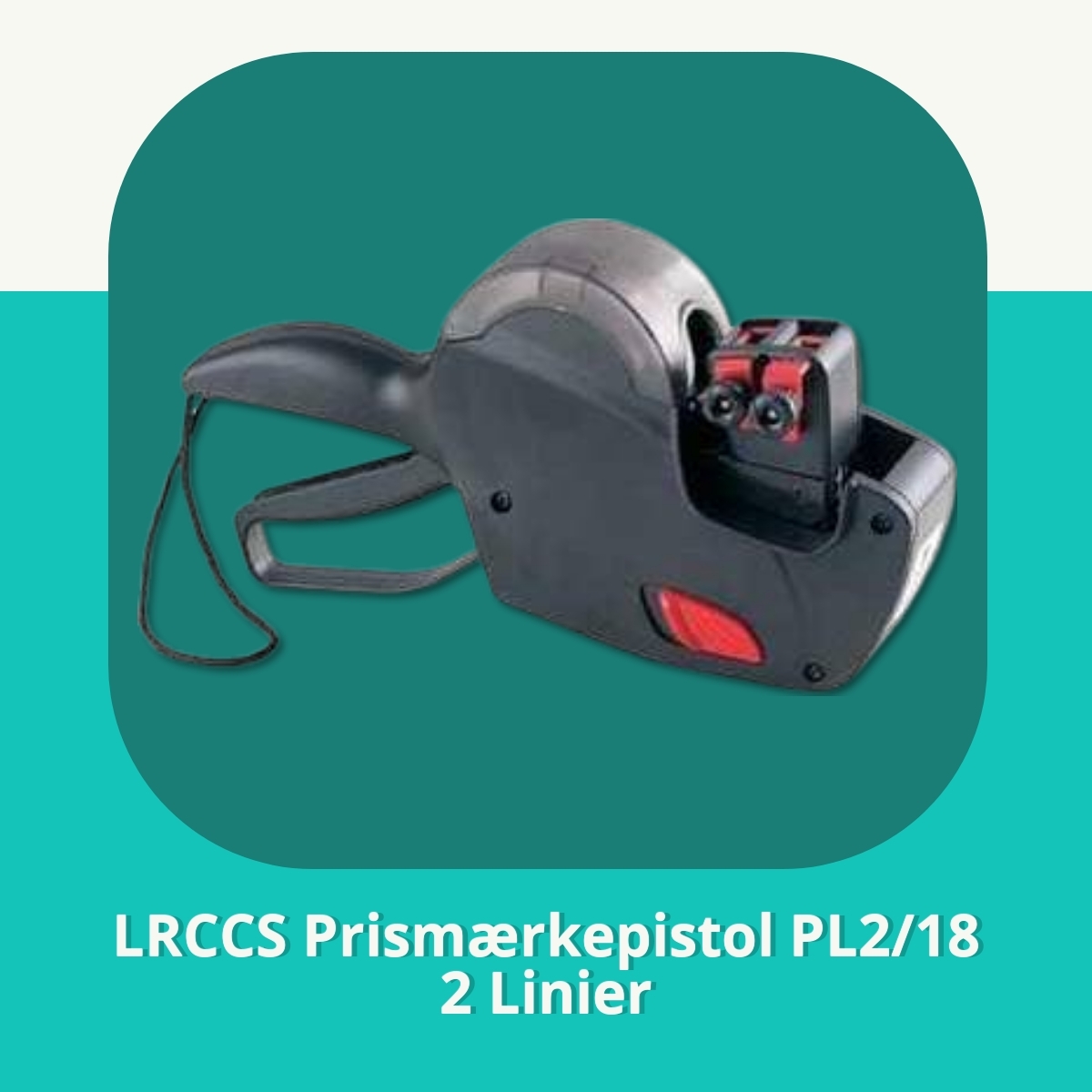 Anmeldelse af LRCCS Prismærkepistol PL2/18 2 Linier