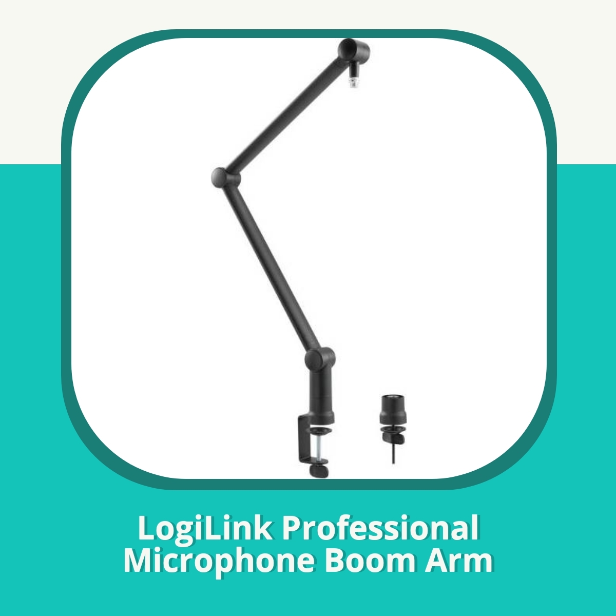 Anmeldelse af LogiLink Professional Microphone Boom Arm