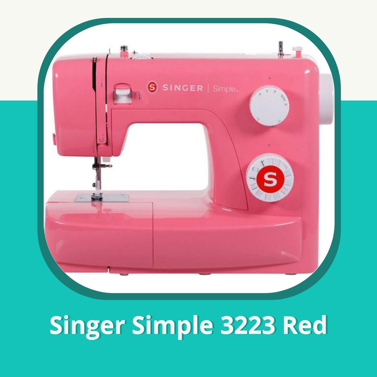 Anmeldelse af Singer Simple 3223 Red