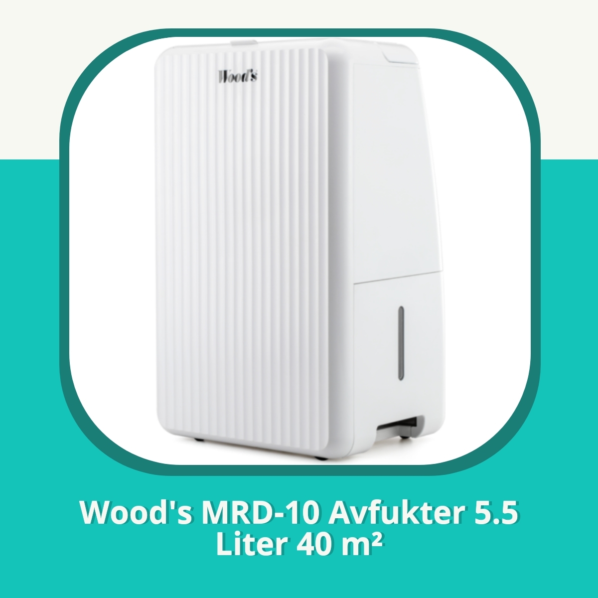 Anmeldelse af Wood's MRD-10 Avfukter 5.5 Liter 40 m²