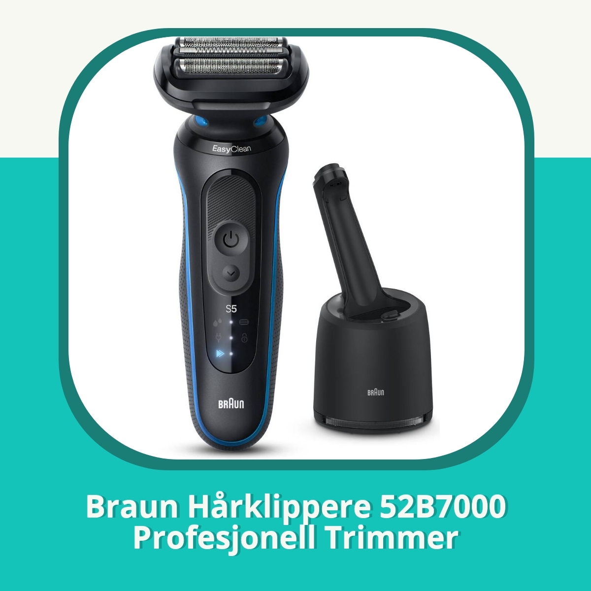 Anmeldelse af Braun Hårklippere 52B7000 Profesjonell Trimmer