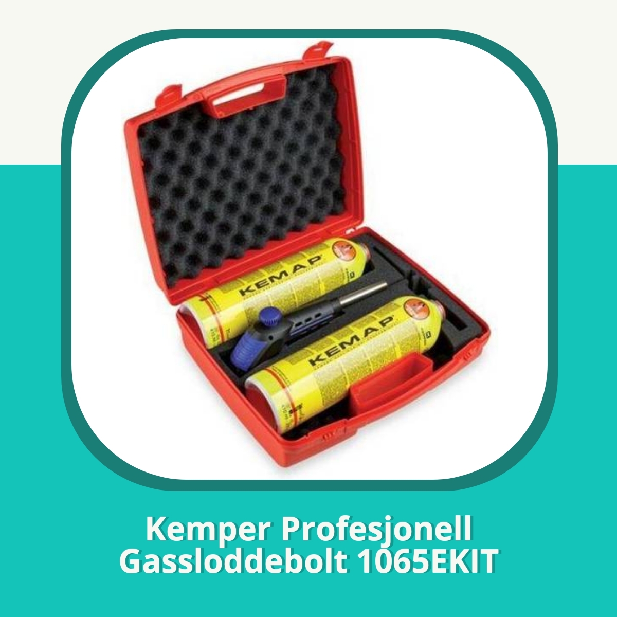 Anmeldelse Kemper Profesjonell Gassloddebolt 1065EKIT