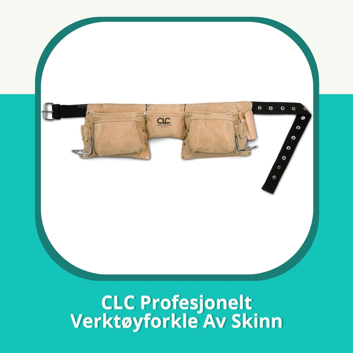 Anmeldelse af CLC Profesjonelt Verktøyforkle Av Skinn