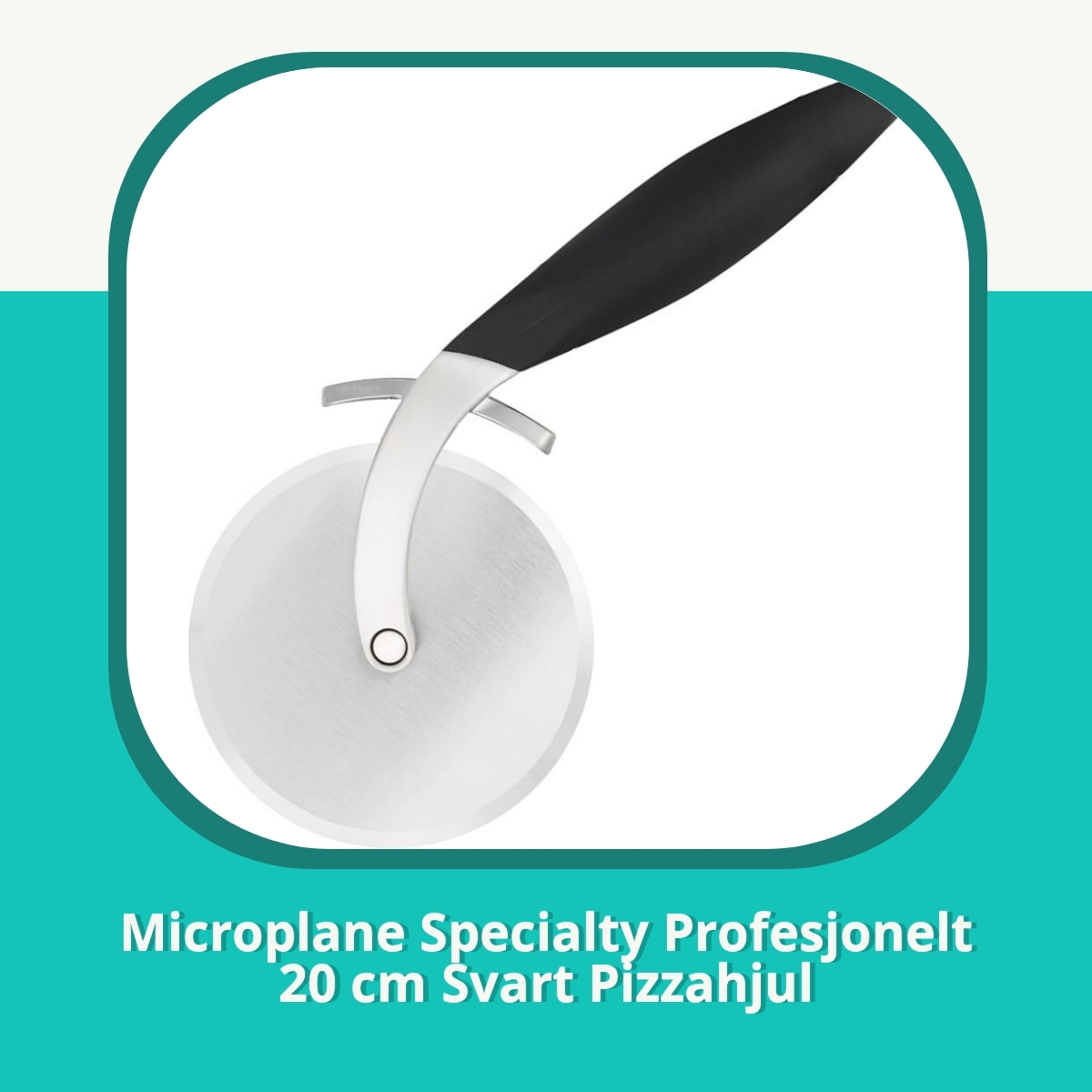 Anmeldelse af Microplane Specialty Profesjonelt 20 cm Svart Pizzahjul