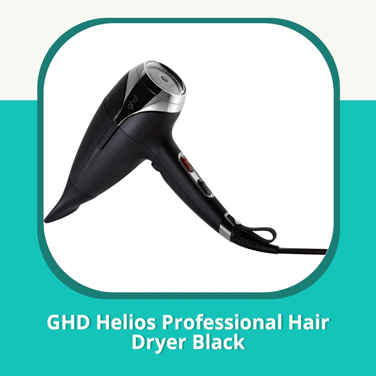 Anmeldelse af GHD Helios Professional Hair Dryer Black