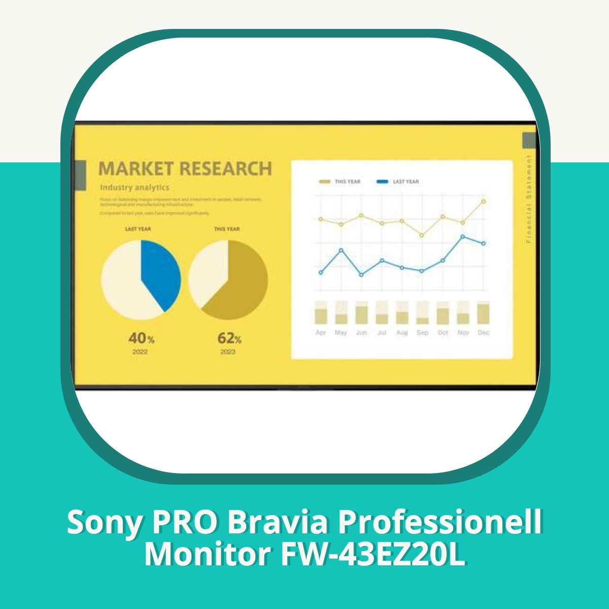 Recension af Sony PRO Bravia Professionell Monitor FW-43EZ20L