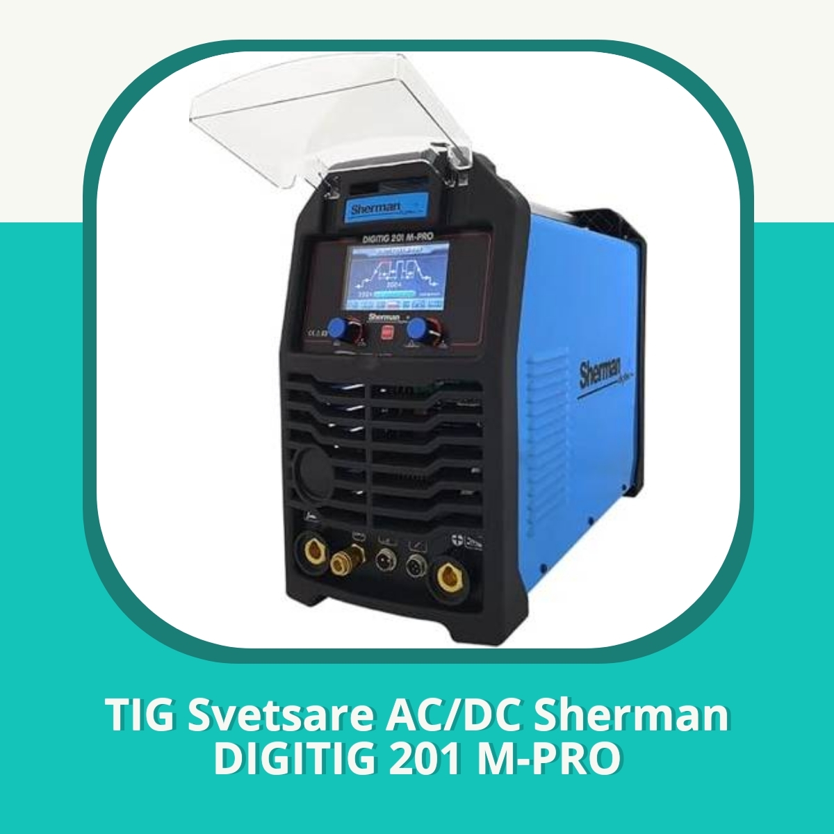 Recension af TIG Svetsare AC/DC Sherman DIGITIG 201 M-PRO