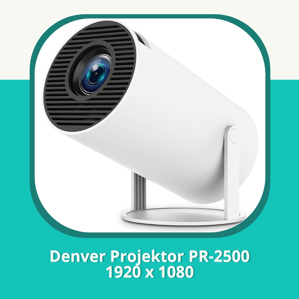 Recension af Denver Projektor PR-2500 1920 x 1080