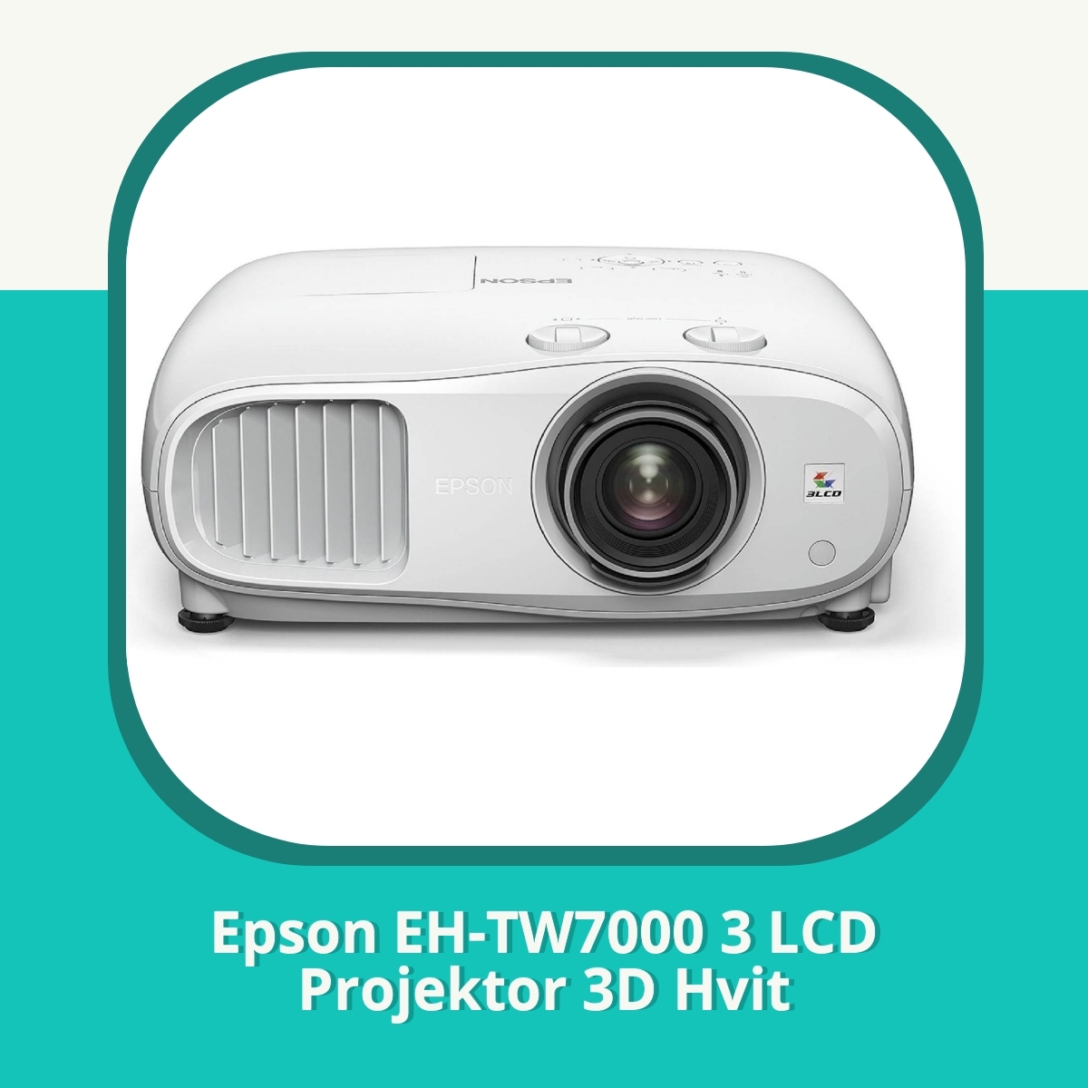 Anmeldelse af Epson EH-TW7000 3 LCD Projektor 3D Hvit