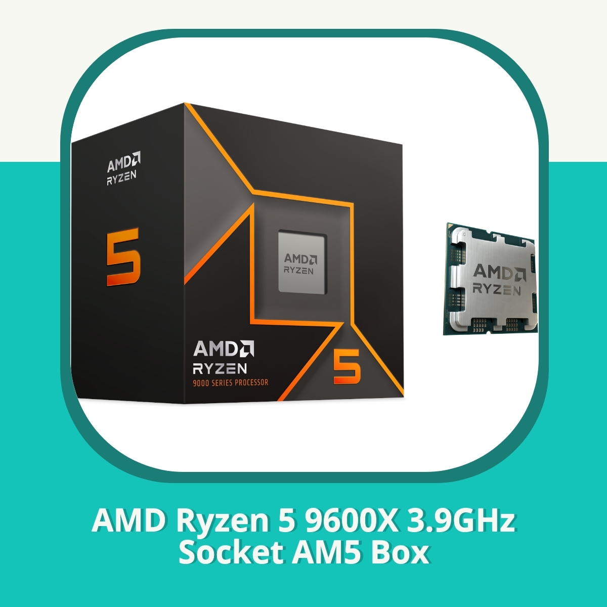 Anmeldelse af AMD Ryzen 5 9600X 3.9GHz Socket AM5 Box