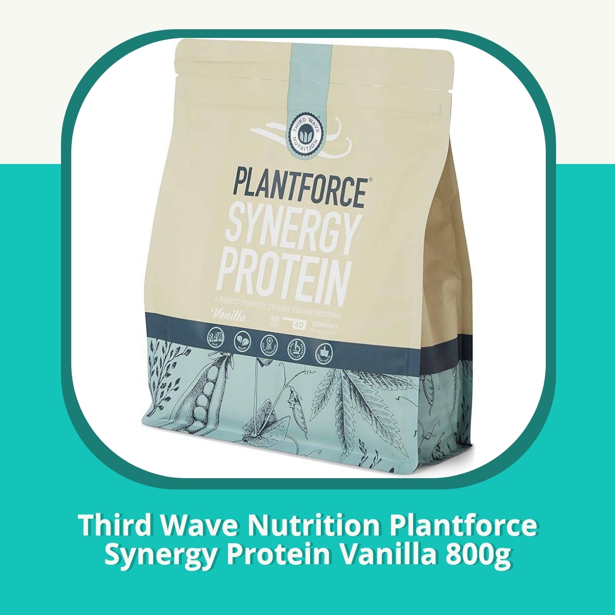 Anmeldelse af Third Wave Nutrition Plantforce Synergy Protein Vanilla 800g