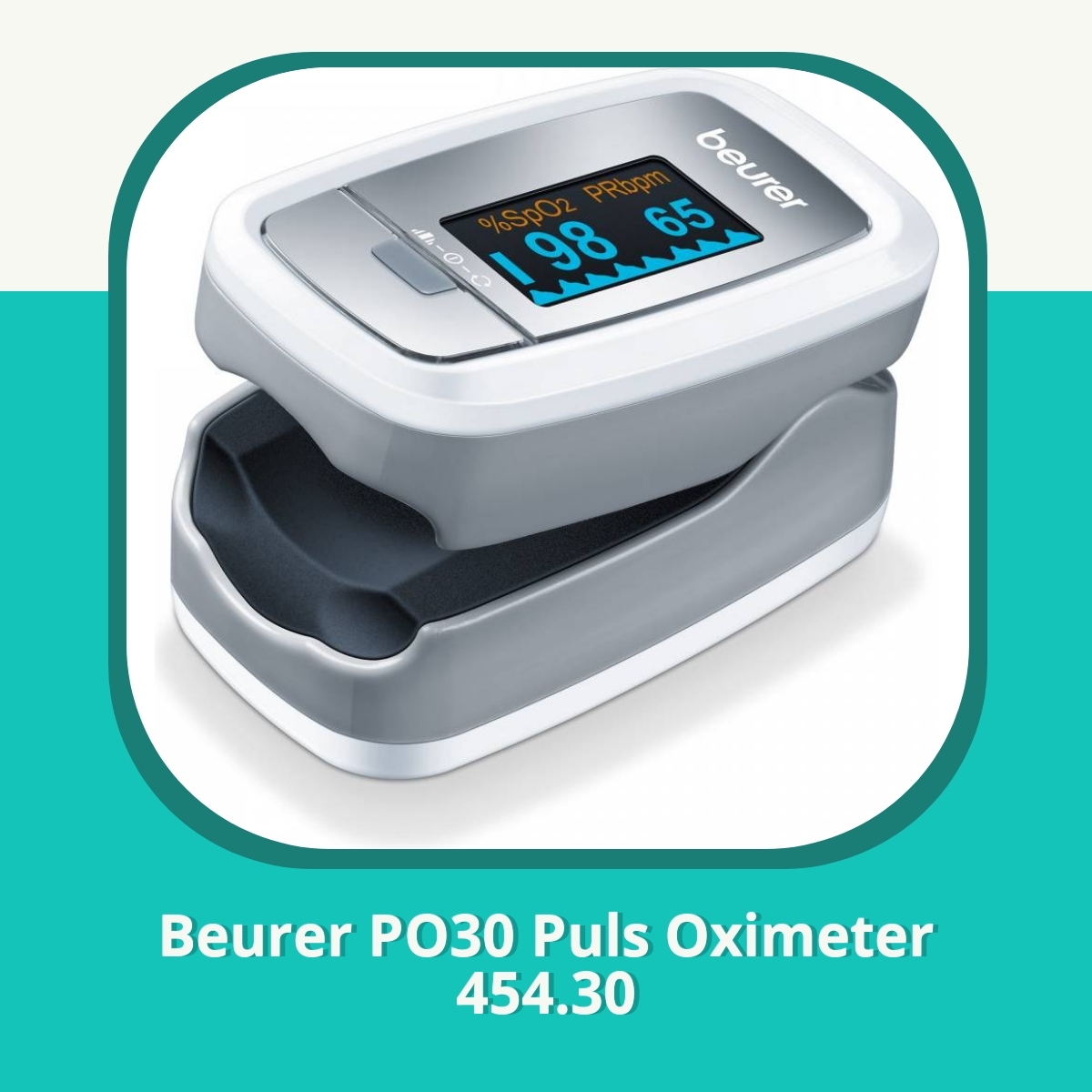 Anmeldelse af Beurer PO30 Puls Oximeter 454.30