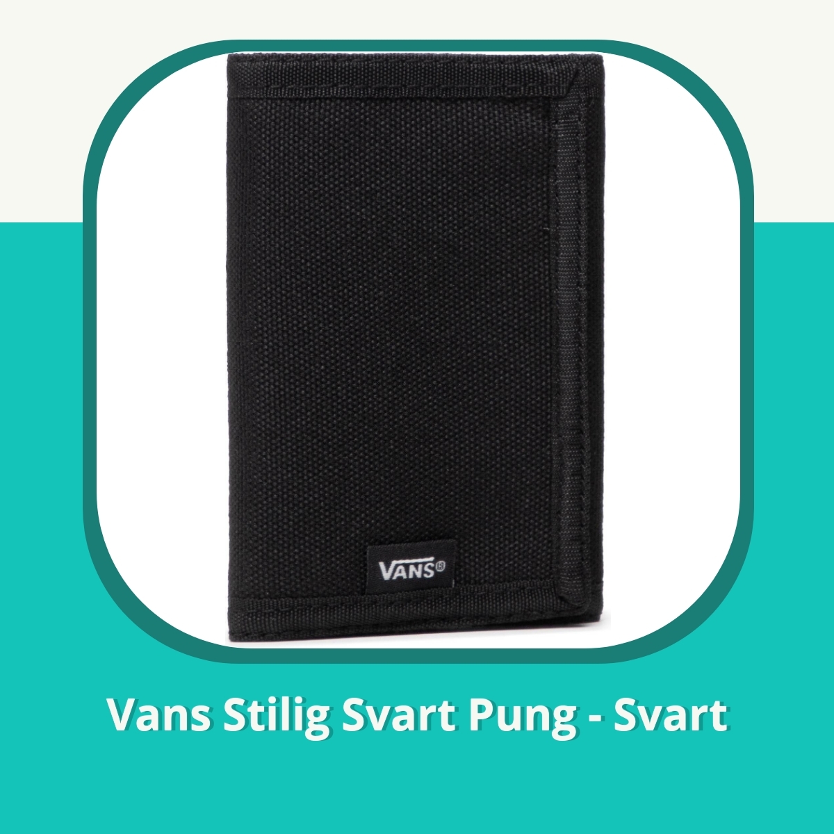 Anmeldelse af Vans Stilig Svart Pung - Svart