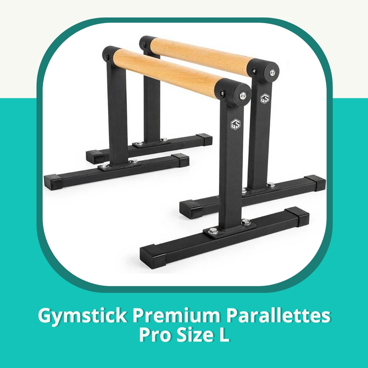 Anmeldelse af Gymstick Premium Parallettes Pro Size L