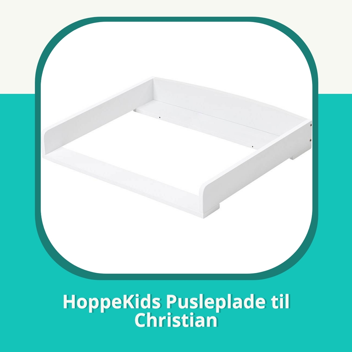 Anmeldelse af HoppeKids Pusleplade til Christian