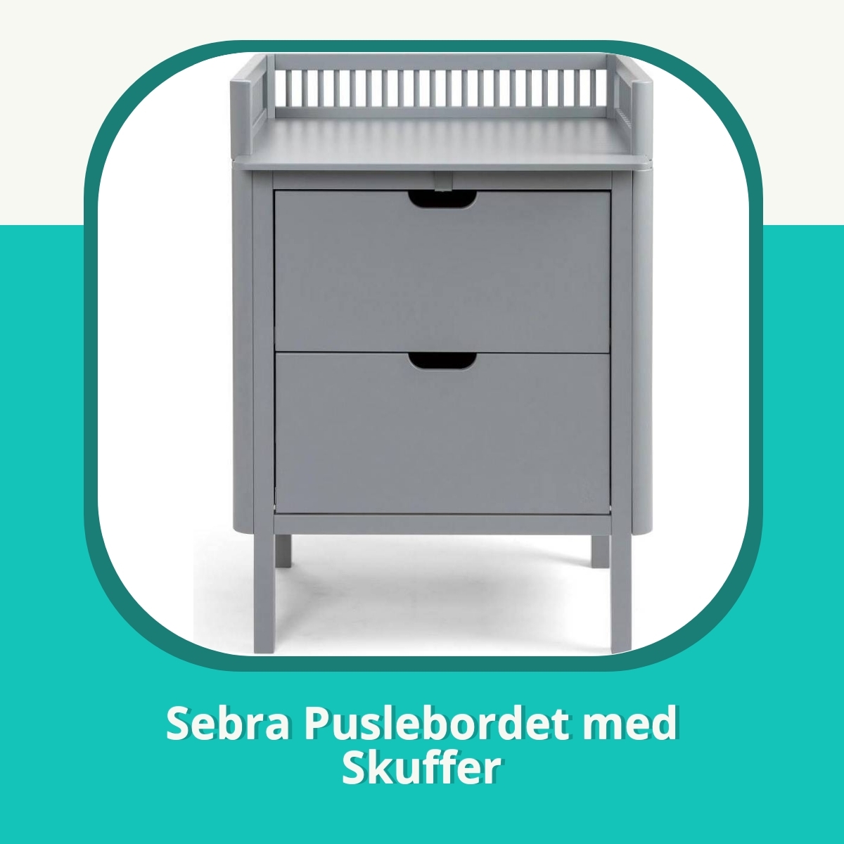 Anmeldelse af Sebra Puslebordet med Skuffer