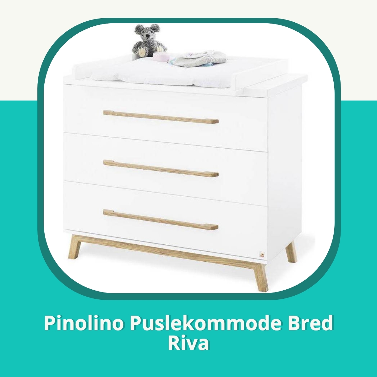 Anmeldelse af Pinolino Puslekommode Bred Riva