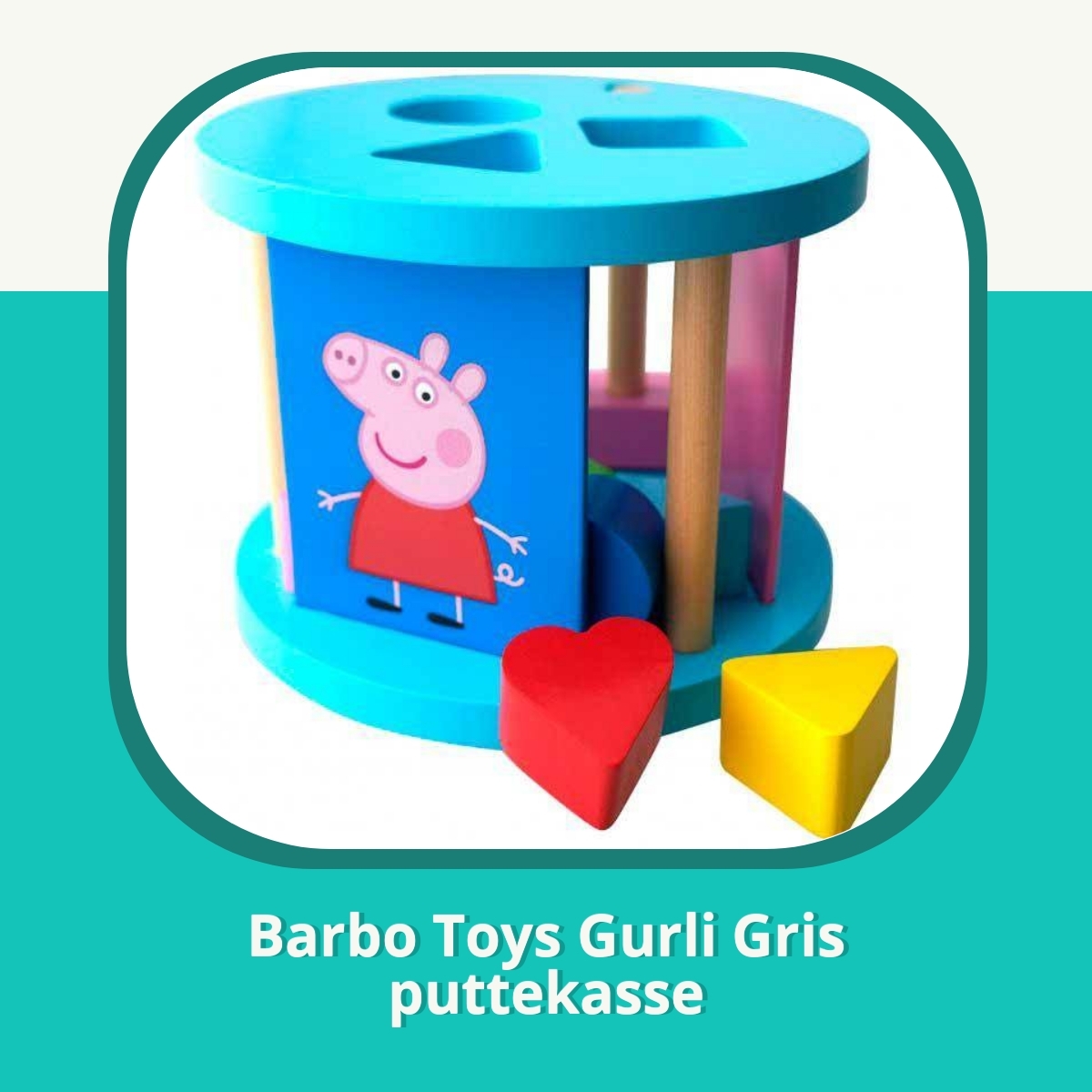 Recension af Barbo Toys Gurli Gris puttekasse