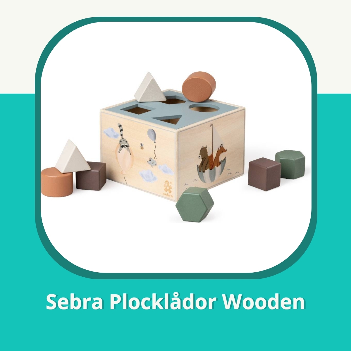 Recension af Sebra Plocklådor Wooden
