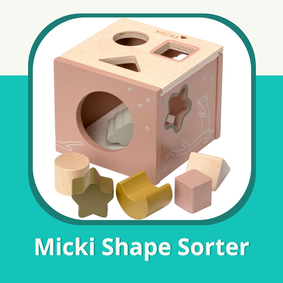 Anmeldelse Micki Shape Sorter