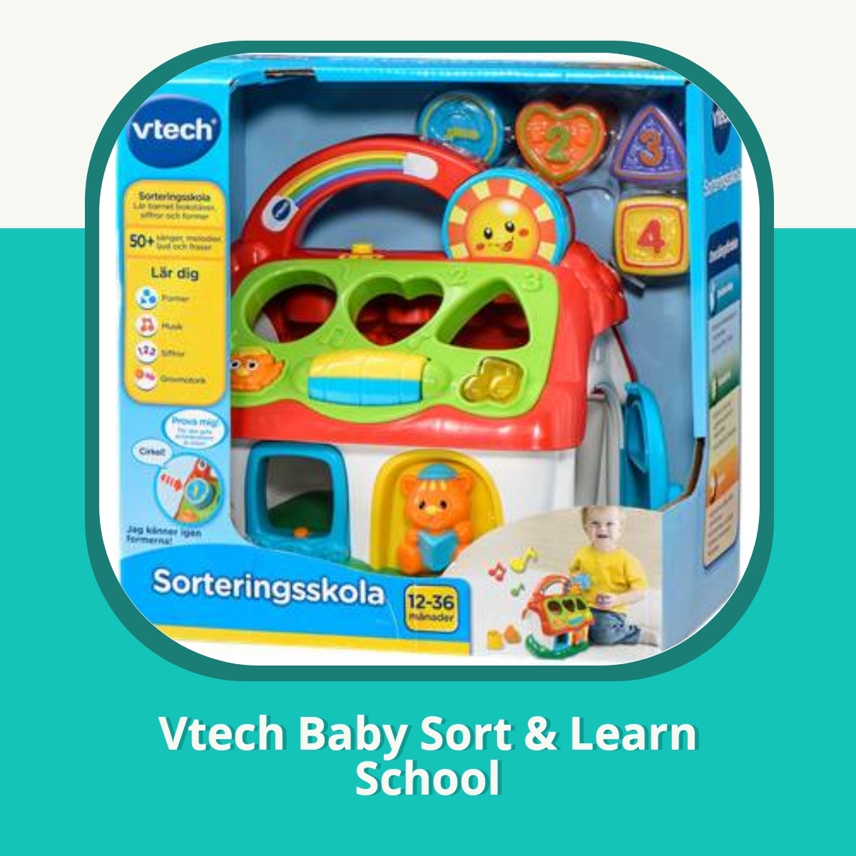 Anmeldelse af Vtech Baby Sort & Learn School