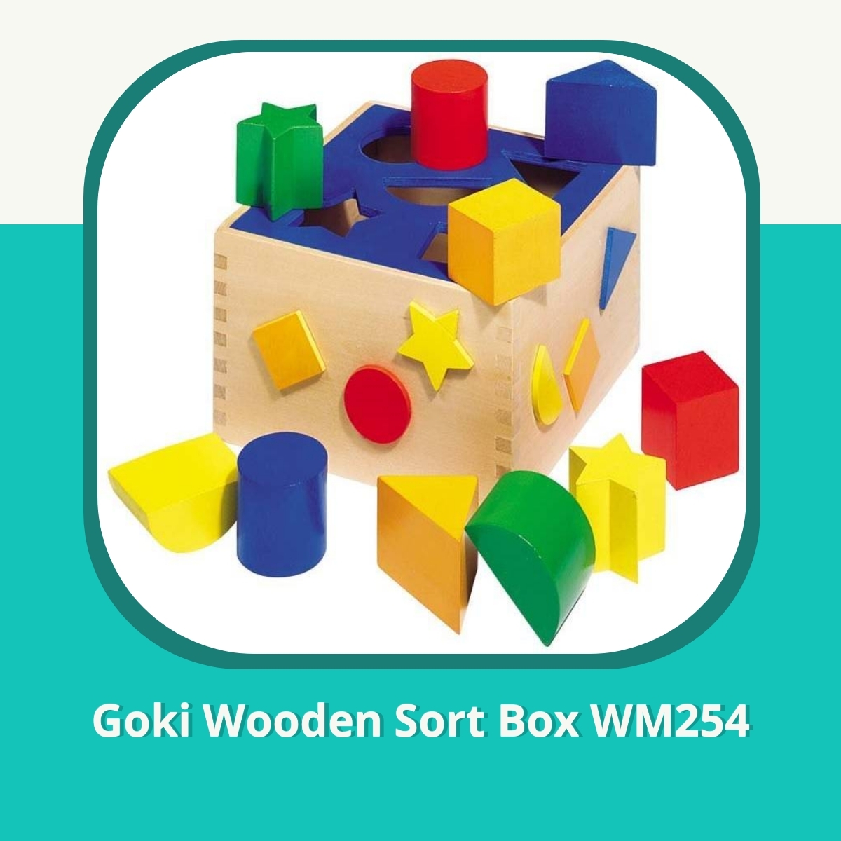 Anmeldelse af Goki Wooden Sort Box WM254