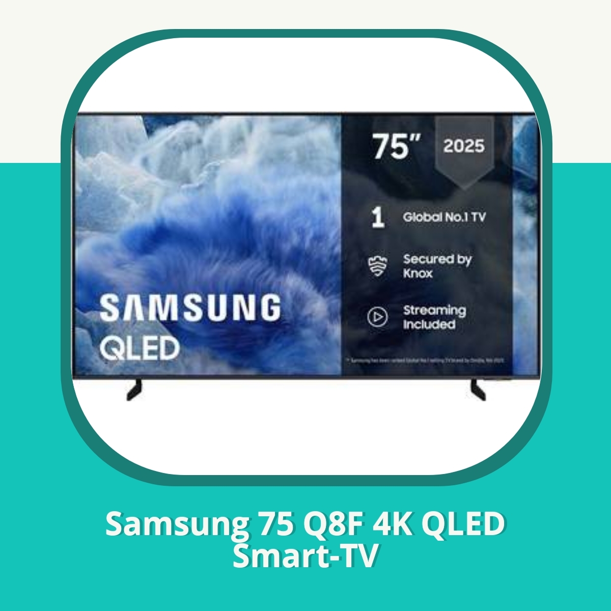 Anmeldelse af Samsung 75 Q8F 4K QLED Smart TV