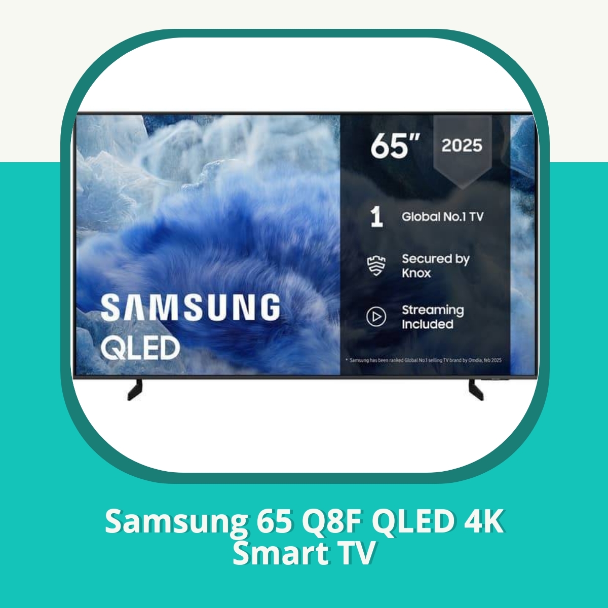 Anmeldelse af Samsung 65 Q8F 4K QLED Smart TV