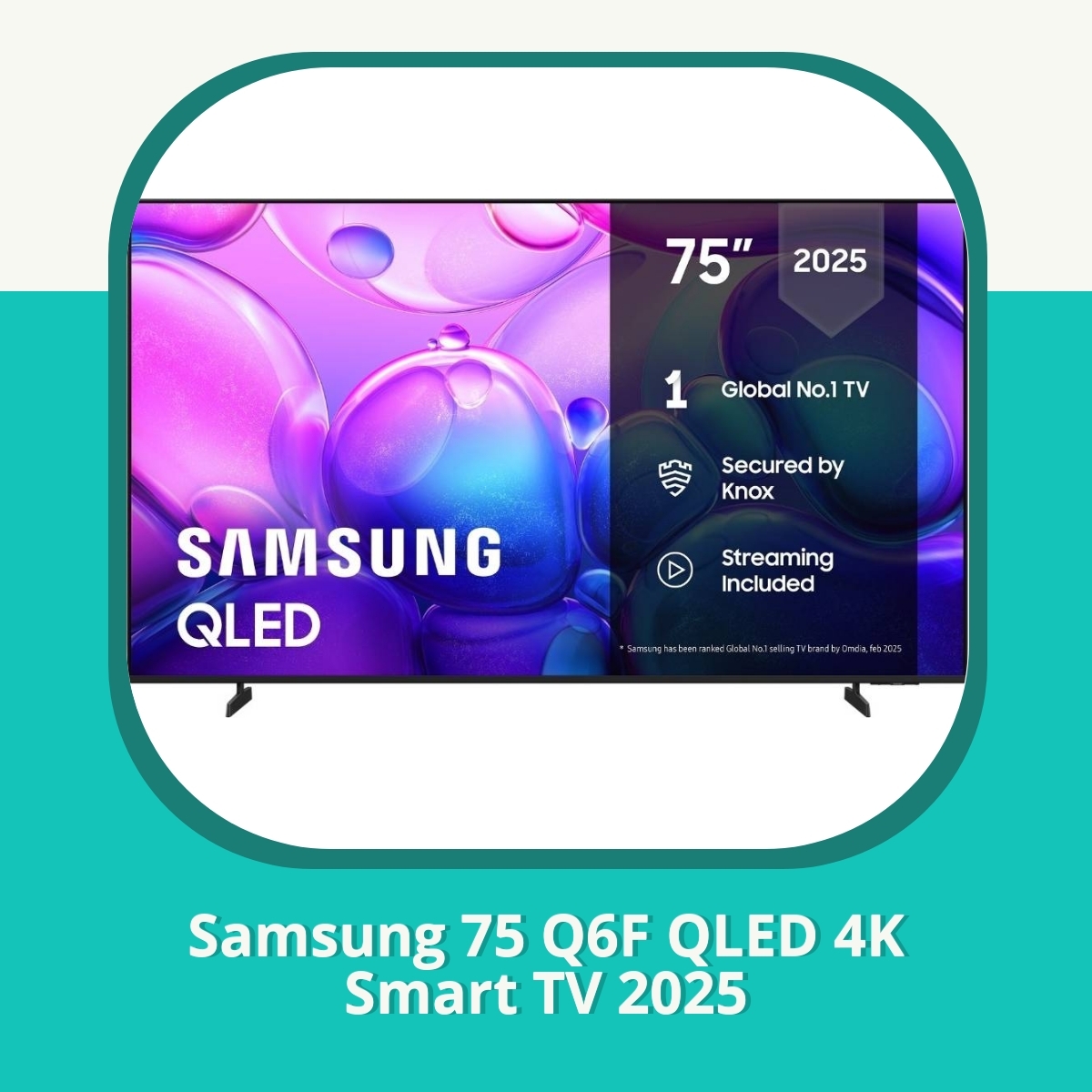 Recension af Samsung 75 Q6F QLED 4K Smart TV 2025