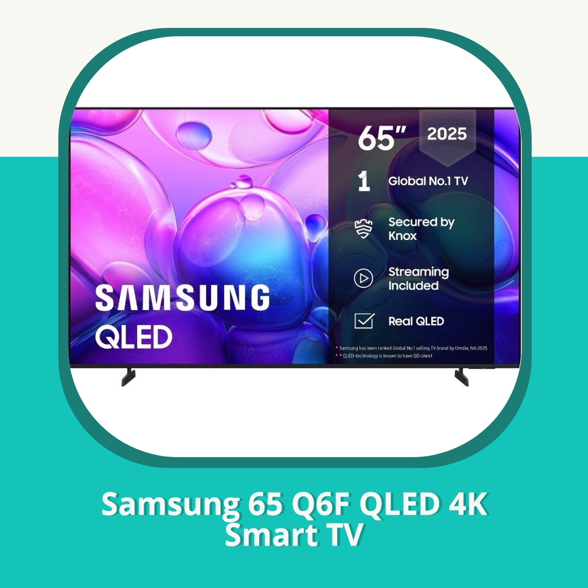 Recension af Samsung 65 Q6F QLED 4K Smart TV
