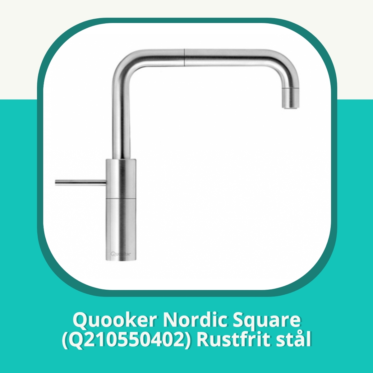 Anmeldelse af Quooker Nordic Square (Q210550402) Rustfrit stål