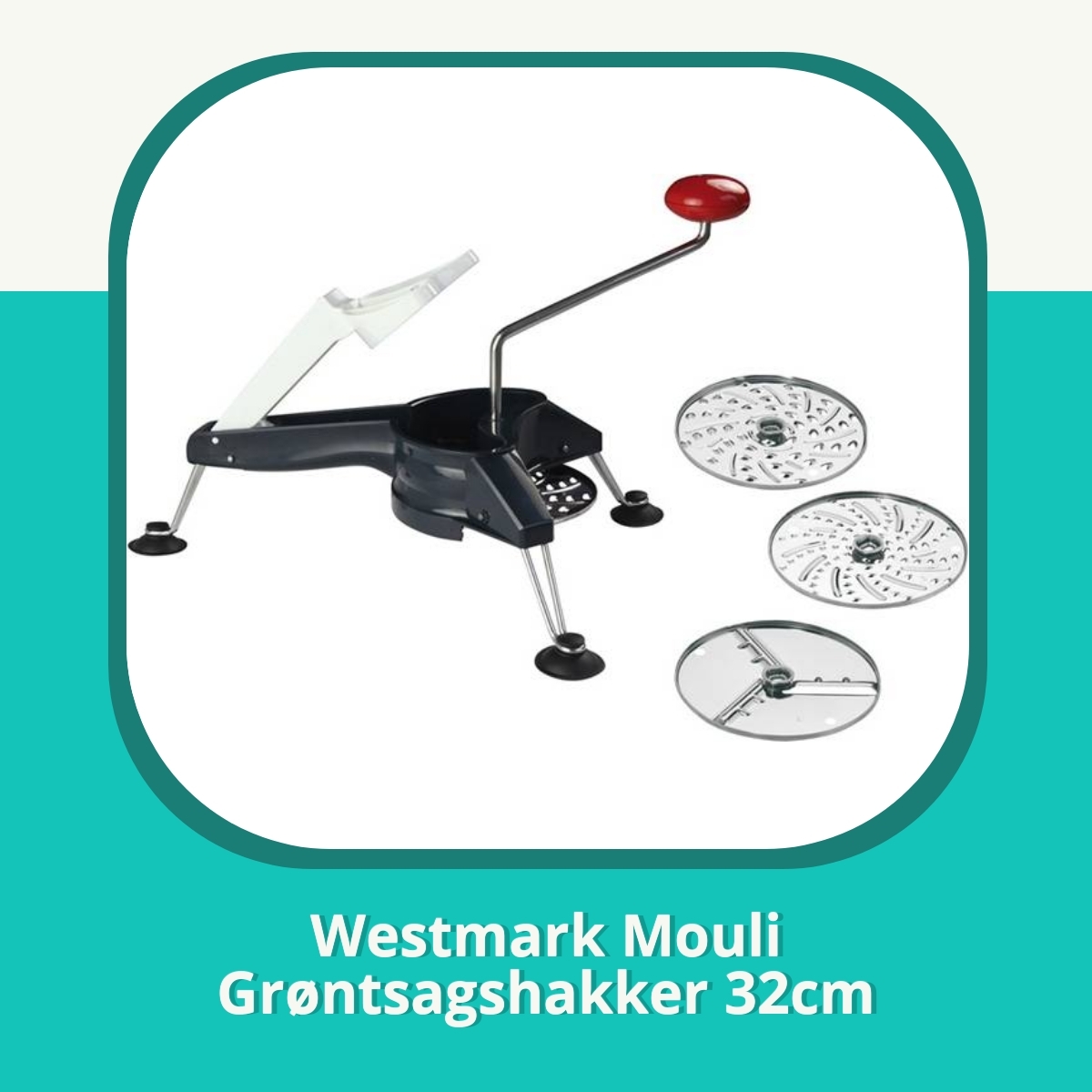 Anmeldelse af Westmark Mouli Grøntsagshakker 32cm