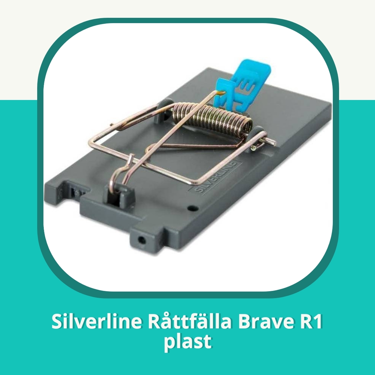 Recension af Silverline Råttfälla Brave R1 plast