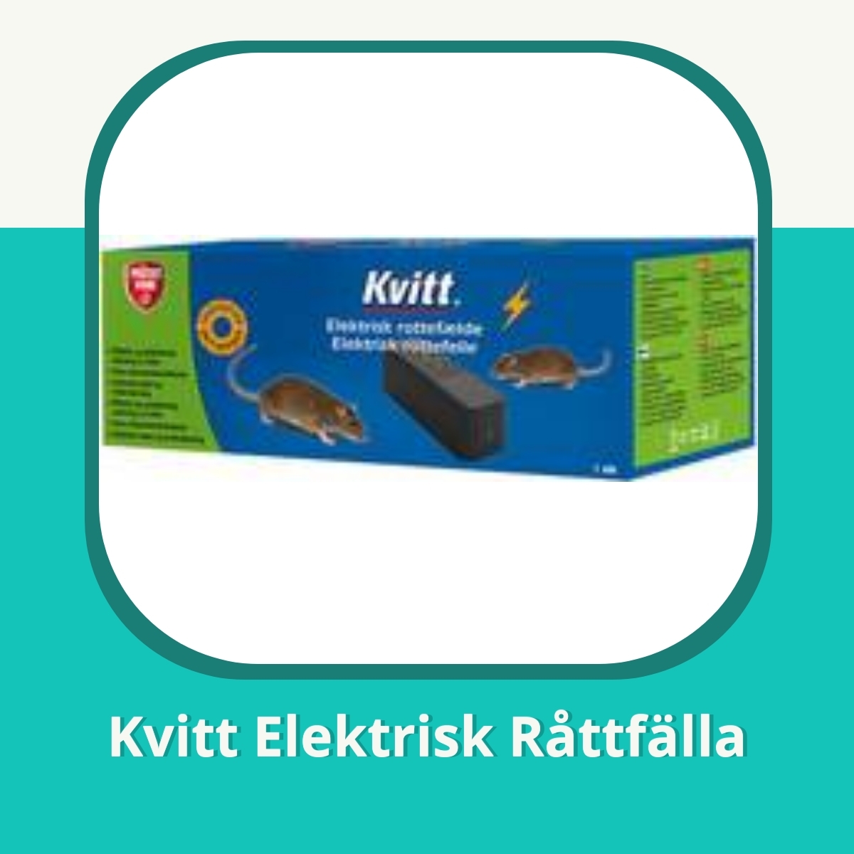 Recension af Kvitt Elektrisk Råttfälla