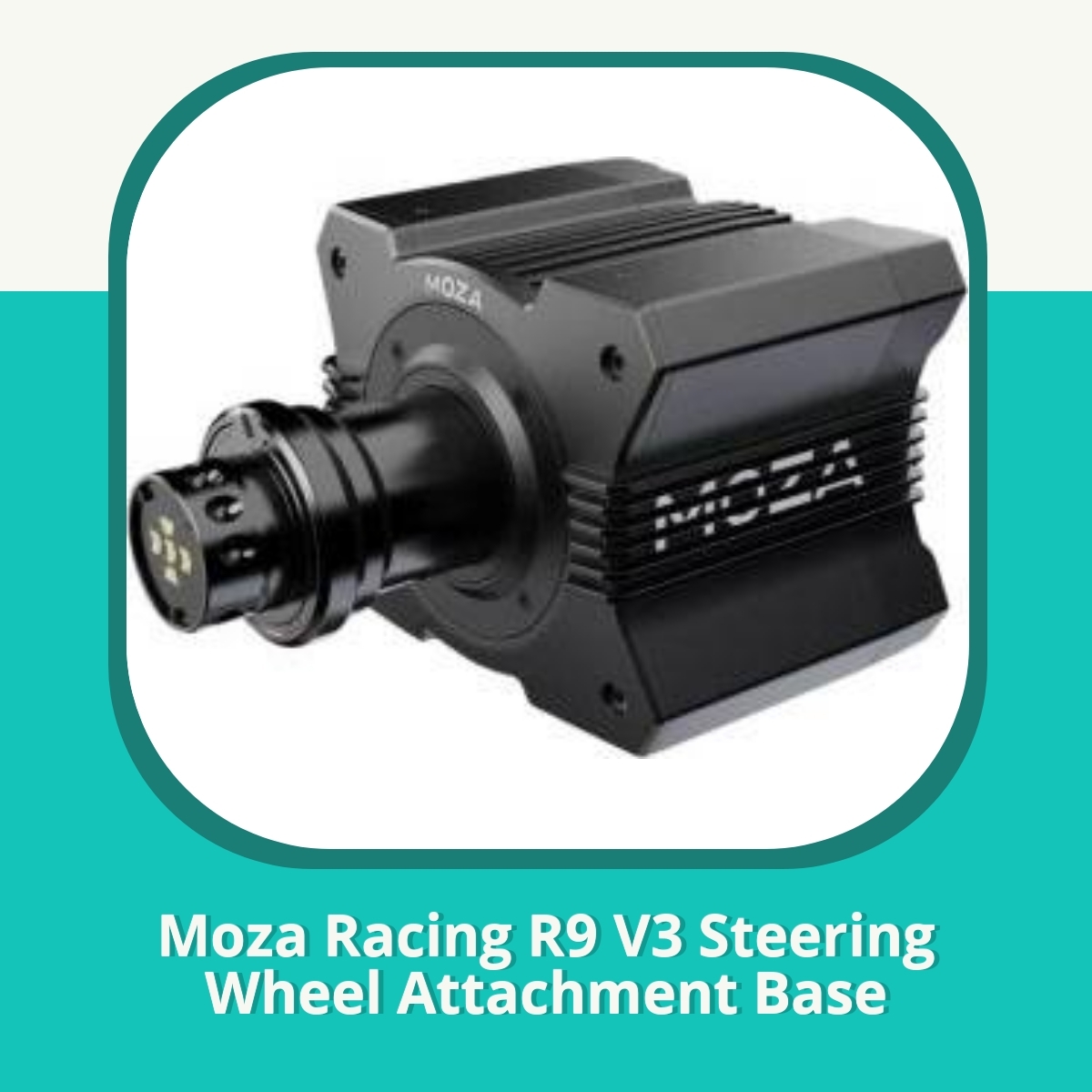 Recension af Moza Racing R9 V3 Steering Wheel Attachment Base
