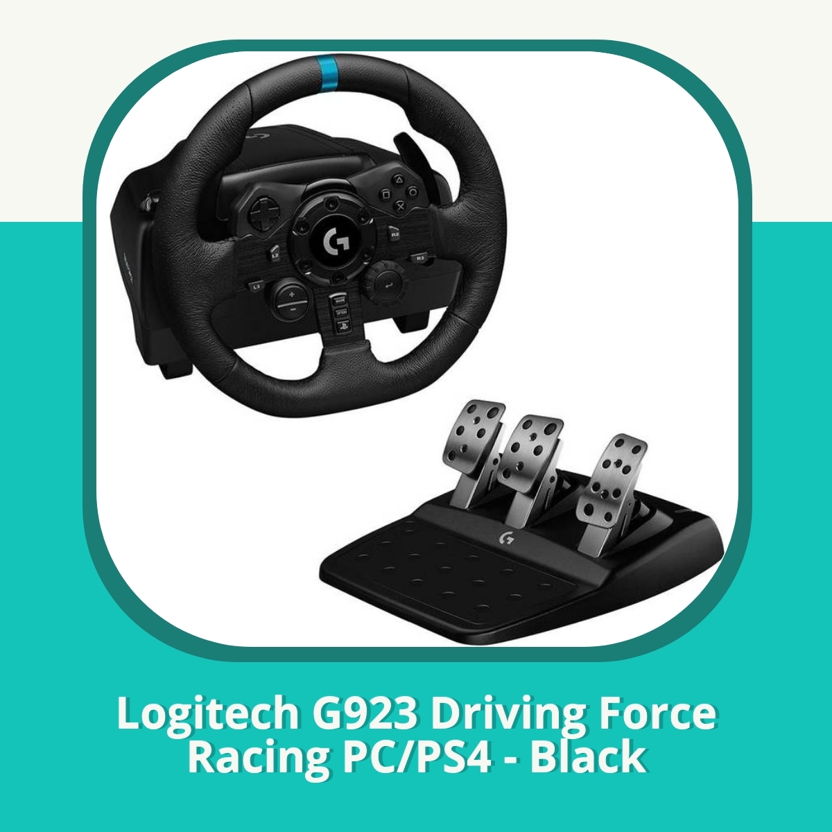 Anmeldelse af Logitech G923 Driving Force Racing PC/PS4 - Black