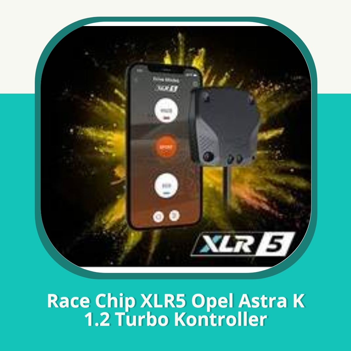 Anmeldelse af Race Chip XLR5 Opel Astra K 1.2 Turbo Kontroller