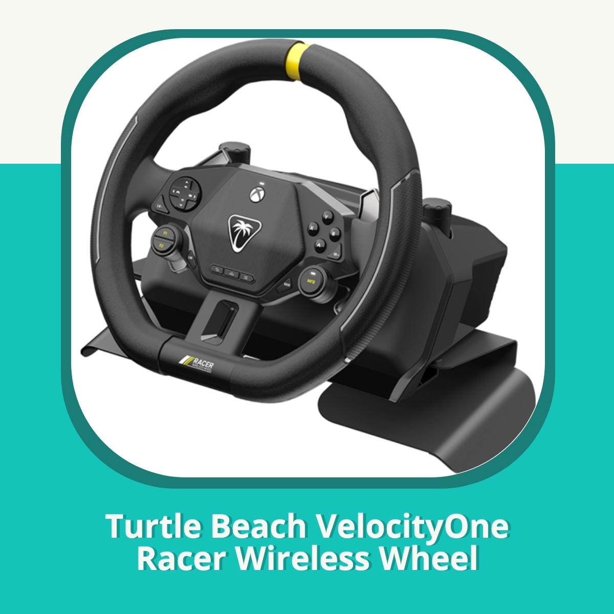 Anmeldelse af Turtle Beach VelocityOne Racer Wireless Wheel