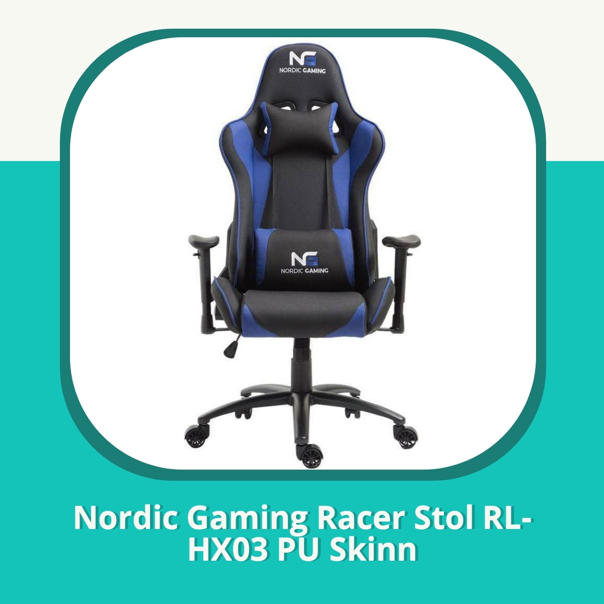 Anmeldelse Nordic Gaming Racer Stol RL-HX03 PU Skinn