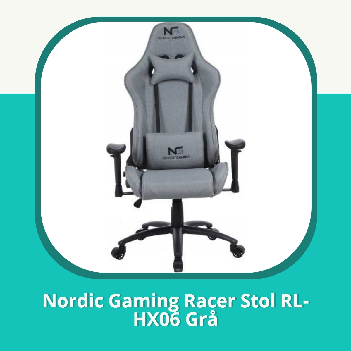 Anmeldelse af Nordic Gaming Racer Stol RL-HX06 Grå