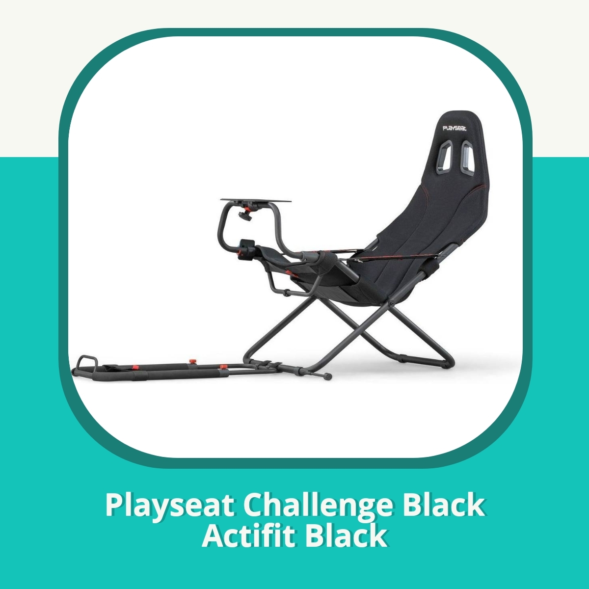 Anmeldelse af Playseat Challenge Black Actifit Black